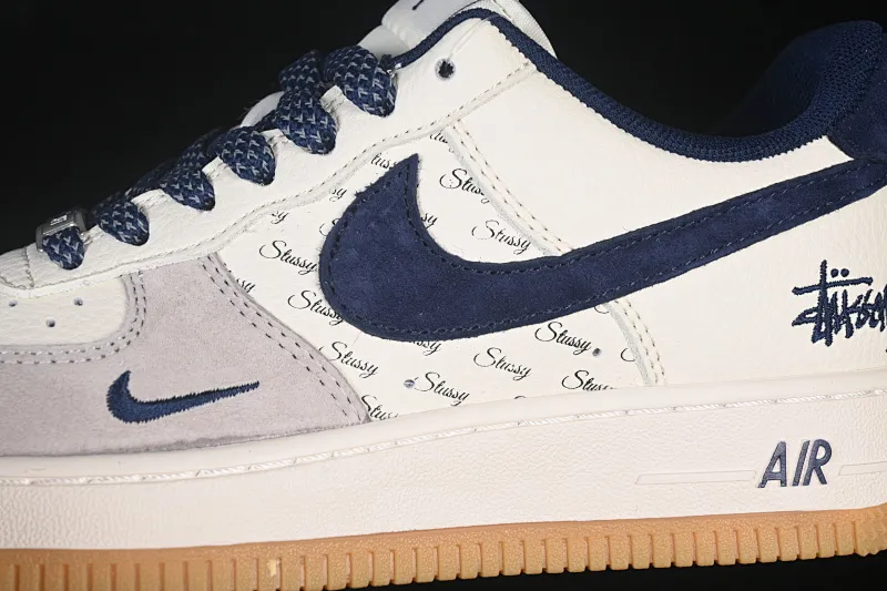 All categories Nk Air Force 1 Air Force series Nk Air Force 1 Low Air Force low-top Nike Air Force 1'07 Low Stusi co-branded Milan raw rubber Air Force 1 low-top casual sneakers JS8028-016